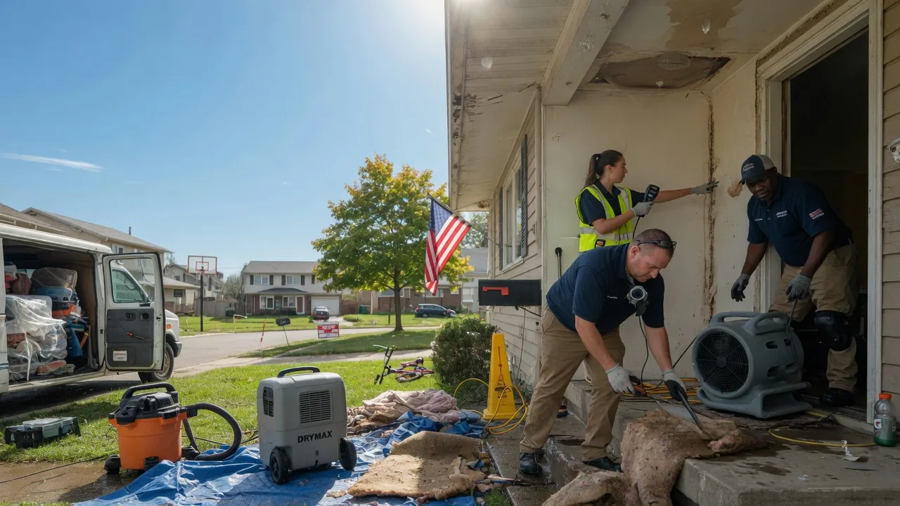 Water Damage Restoration in Kinderhook, IL near me